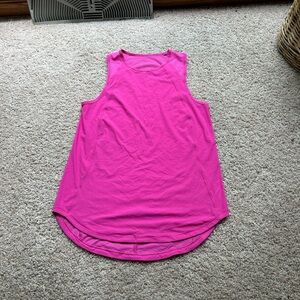 lululemon pow pink tank top
